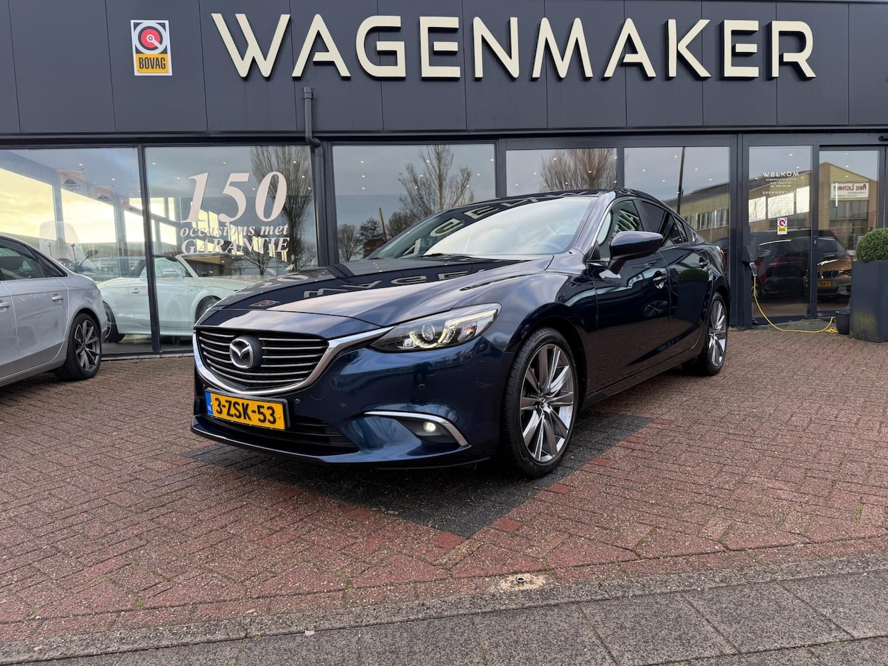 Mazda 6 - 2.0 SkyActiv-G 165 Skylease GT Leder|NAVI|Cruise|DealerOH - AutoWereld.nl
