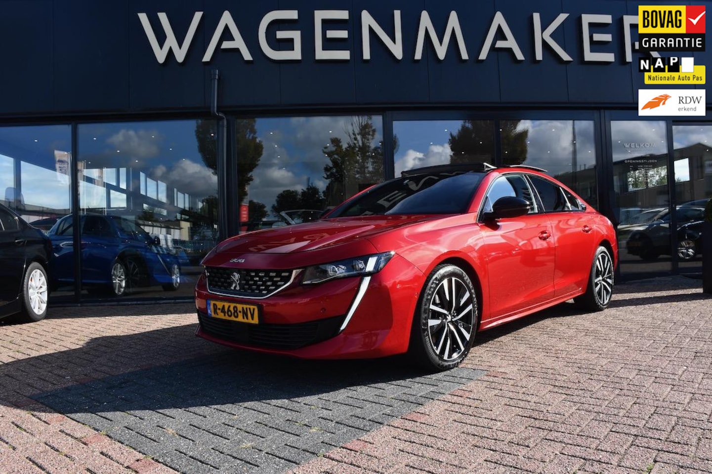 Peugeot 508 - 1.6 HYbrid GT Pack Business AUT|PANO|NAVI|CAMERA - AutoWereld.nl