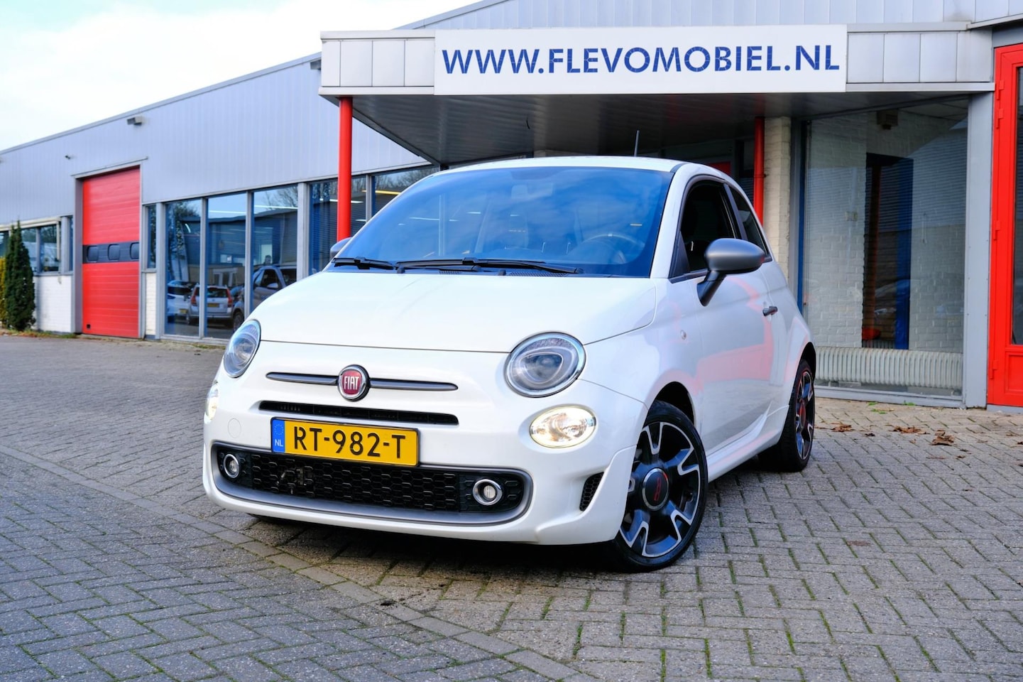 Fiat 500 - 0.9 TwinAir Turbo Sport Navi|Airco|Half Leder|LMV - AutoWereld.nl
