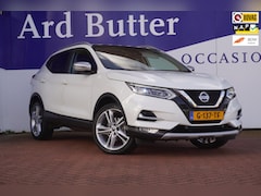 Nissan Qashqai - 1.3 DIG-T N-Motion+Led+Pano-dak+navigatie+camera+19"lmv+Parel-White = NOVEMBER 2019 = NIEU