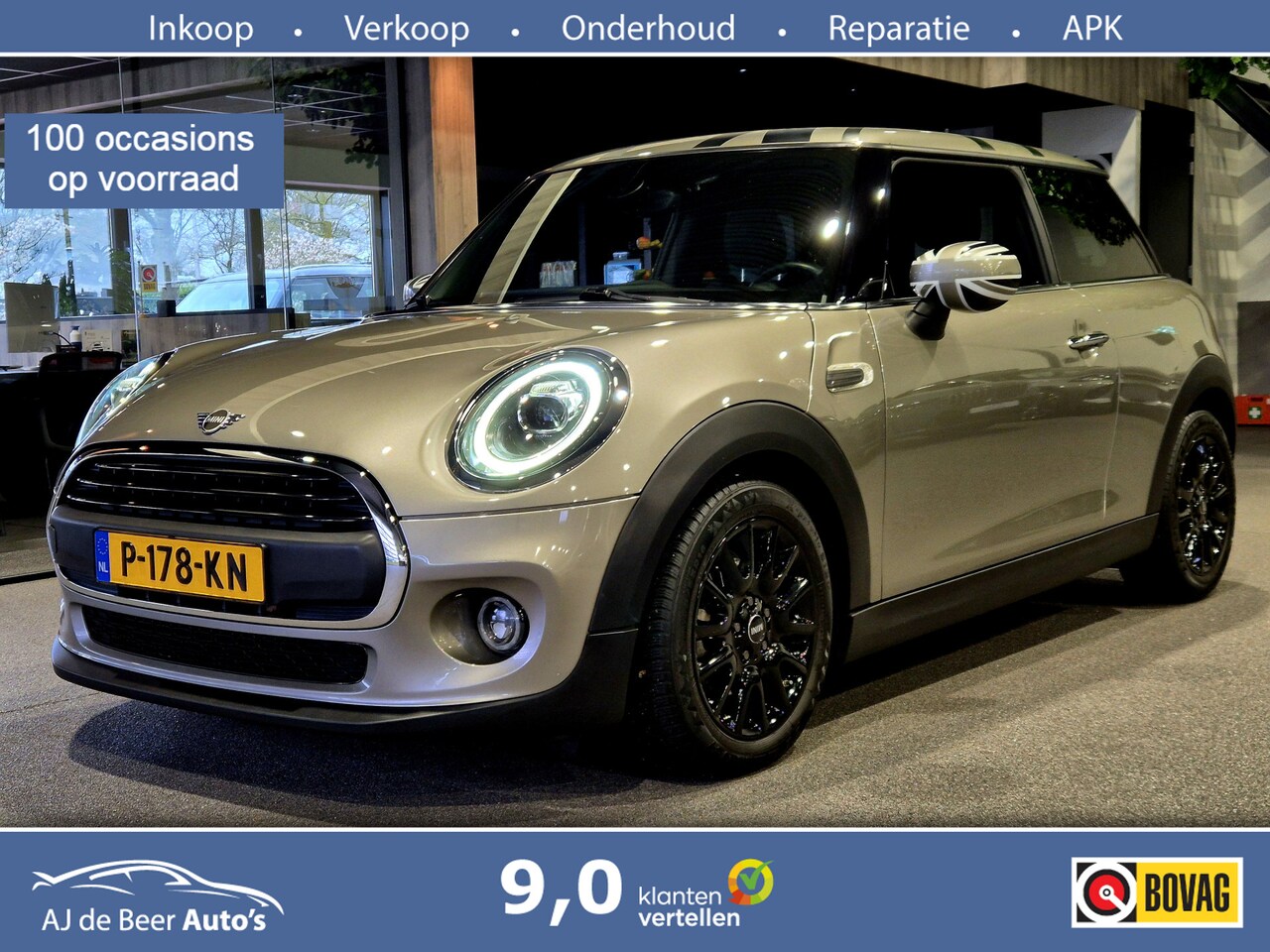 MINI One - Mini 1.5 Salt Volleder | Carplay | Navi | Sensoren | LED - AutoWereld.nl