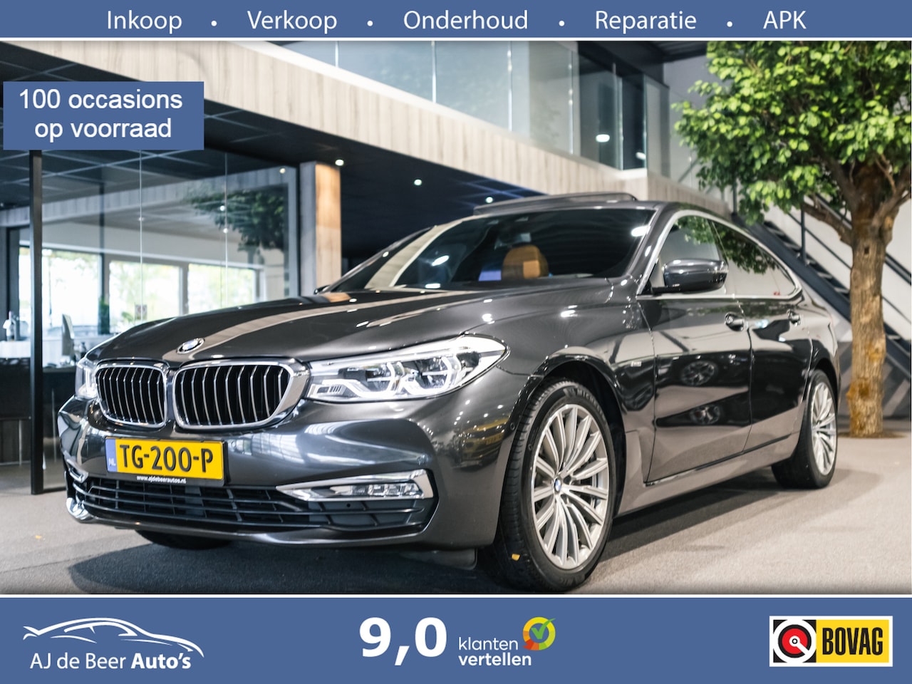 BMW 6-serie Gran Turismo - 630i High Executive Automaat | Navigatie | Leder | Camera - AutoWereld.nl