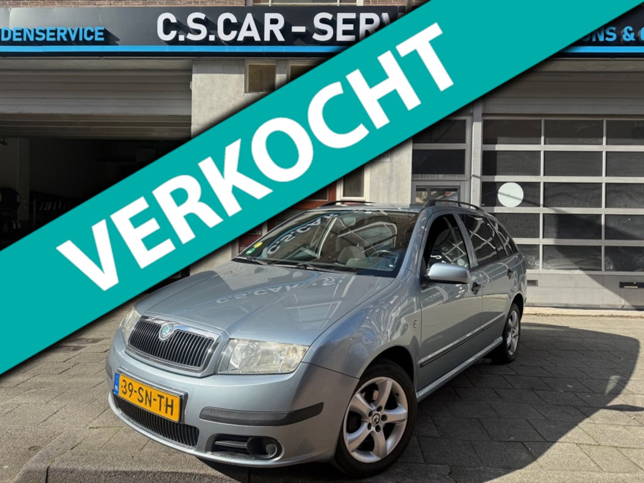 Skoda Fabia Combi - 1.4-16V Equipe Airco | Cruise| NAP - AutoWereld.nl