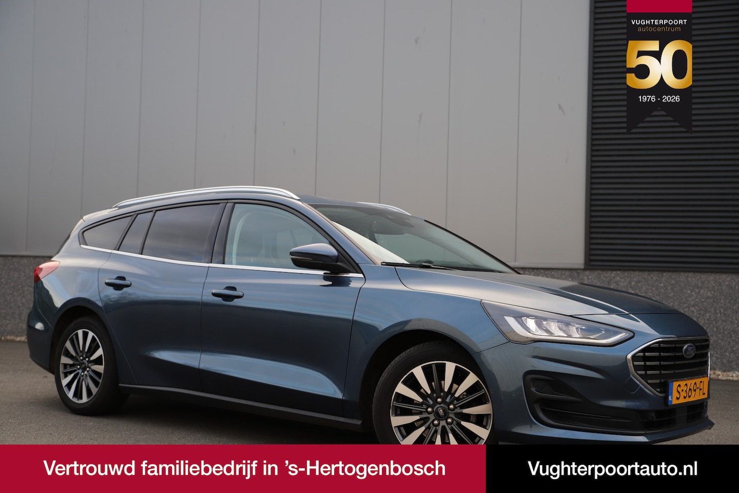 Ford Focus Wagon - 155pk EcoBoost Hybrid/Titanium-X /B&O/Adaptive/Matrix/Virtual/Trekh. - AutoWereld.nl