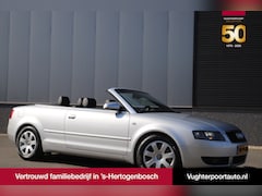 Audi A4 Cabriolet - 2.4 V6 170pk/ Pro Line/Automaat/Leder/Cruise/Nw.Kap/Xenon