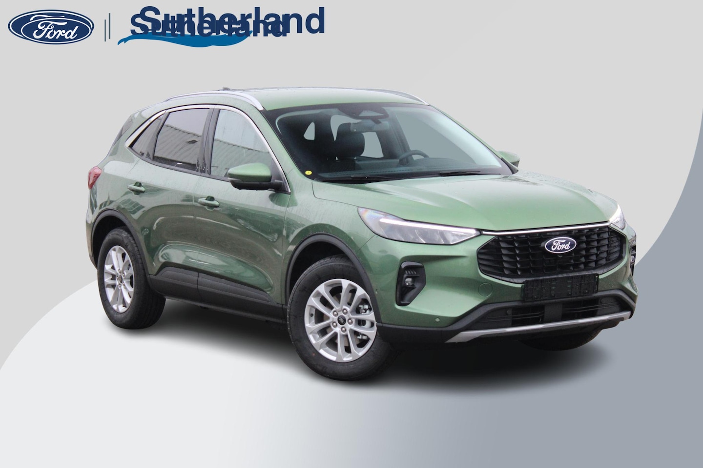 Ford Kuga - 2.5 PHEV Titanium 243pk Nieuw Model | Bursting Green | Navigatie | Achteruitrijcamera | Ni - AutoWereld.nl