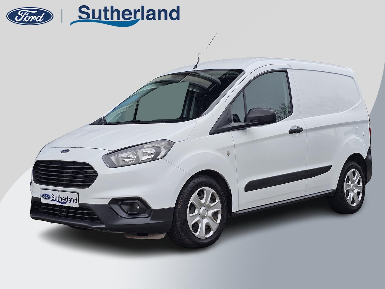 Ford Transit Courier - 1.0 EcoBoost Trend Nieuwstaat | Airco | Bluetooth | Multifunctioneel stuur | Neerklapbare - AutoWereld.nl