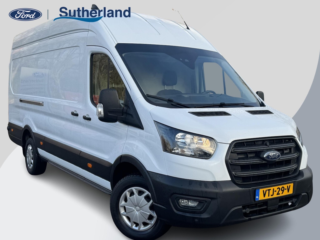 Ford Transit - 350 2.0 TDCI L4H3 Trend RWD | SCI | 130pk |  Betimmering | Cruise control | Bluetooth | Vo - AutoWereld.nl
