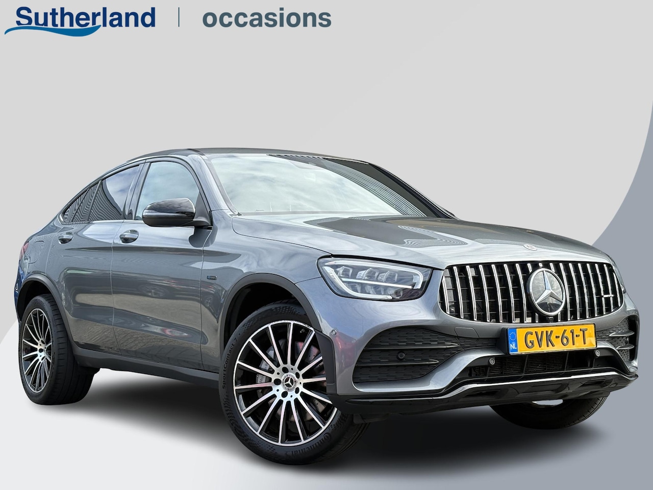 Mercedes-Benz GLC-klasse Coupé - 300e 4MATIC Business Solution AMG | PHEV | Stoelverwarming | Leer | Camera | - AutoWereld.nl