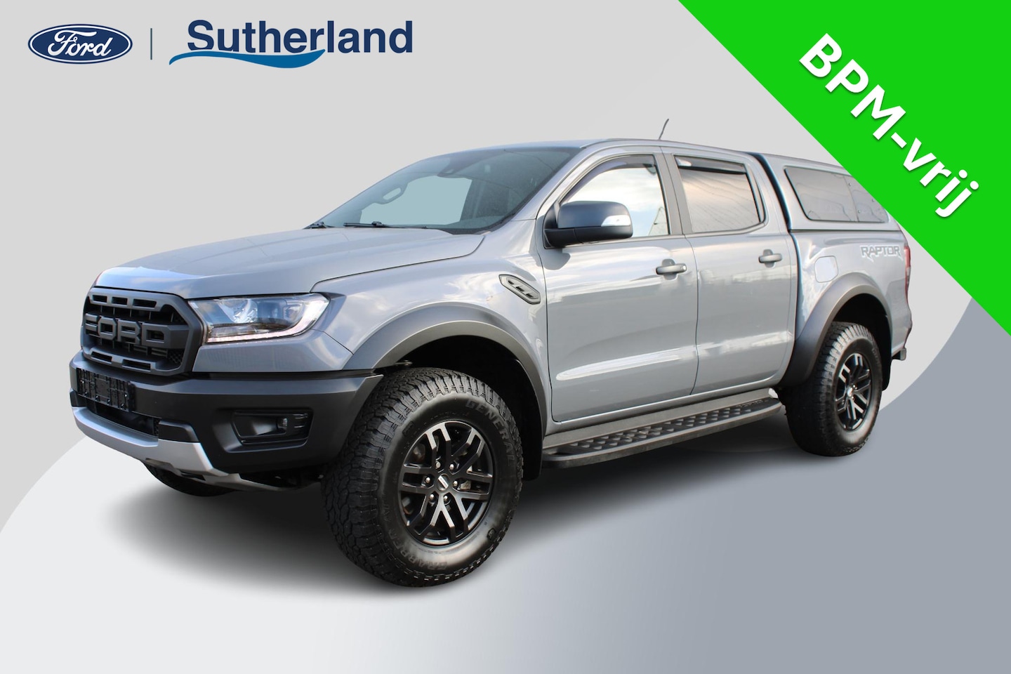 Ford Ranger Raptor - 2.0 Double Cab EcoBlue | SCI | 209pk Automaat | GRIJS KENTEKEN | Trekhaak | Stoelverwarmin - AutoWereld.nl