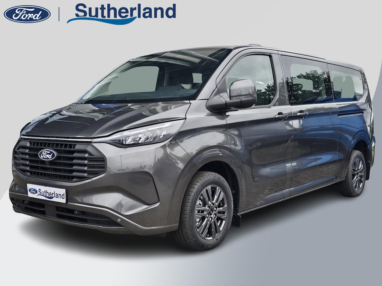 Ford Transit Custom - 340 2.5 PHEV L2H1 Limited zuid | 233pk | Kombi | Incl. BTW/BPM | Dubbele zijschuifdeur | - AutoWereld.nl