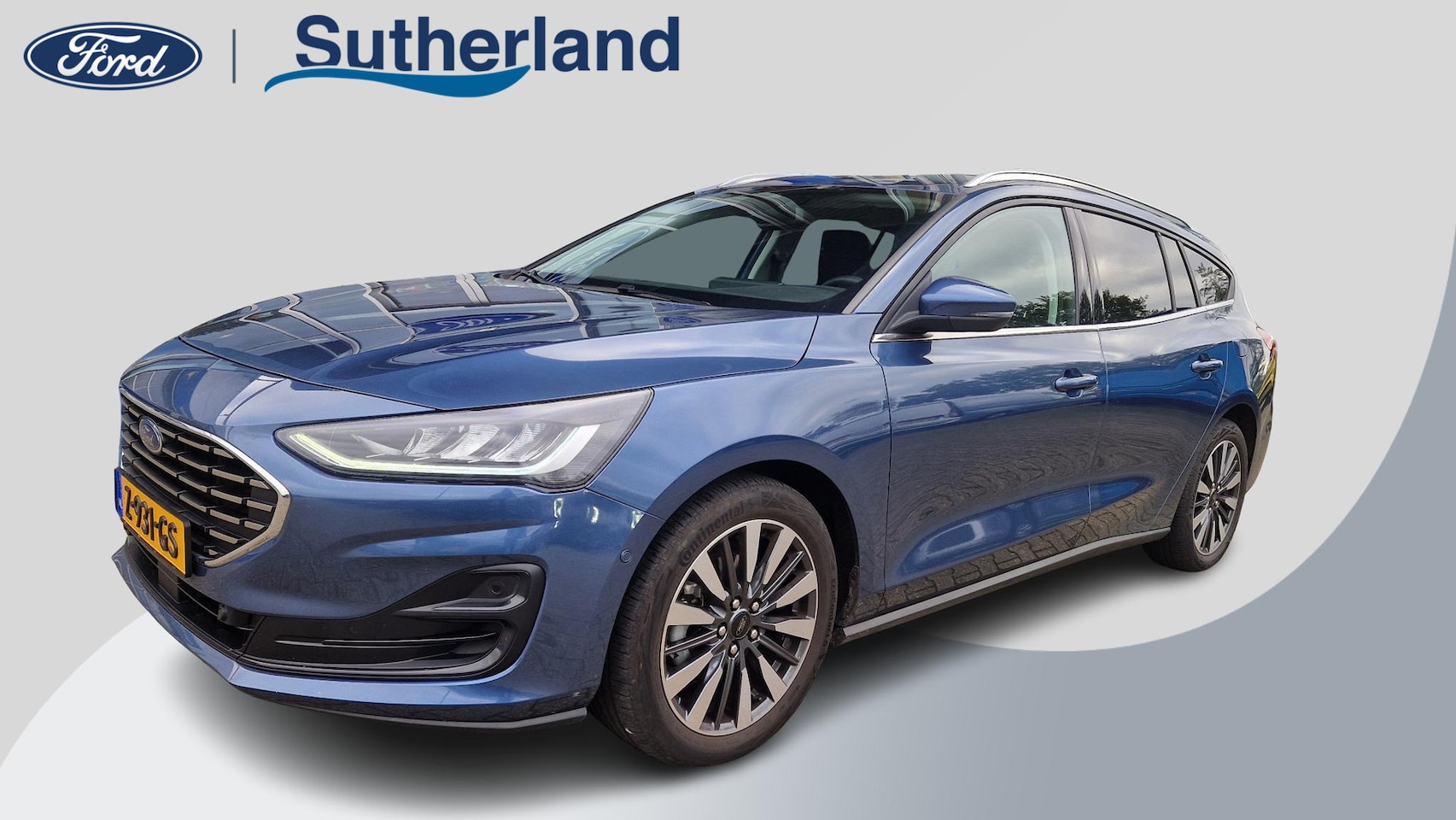 Ford Focus Wagon - 1.0 EcoBoost Hybrid Titanium X AGR stoelen | 12 inch Touchscreen | Draadloos Android Auto - AutoWereld.nl