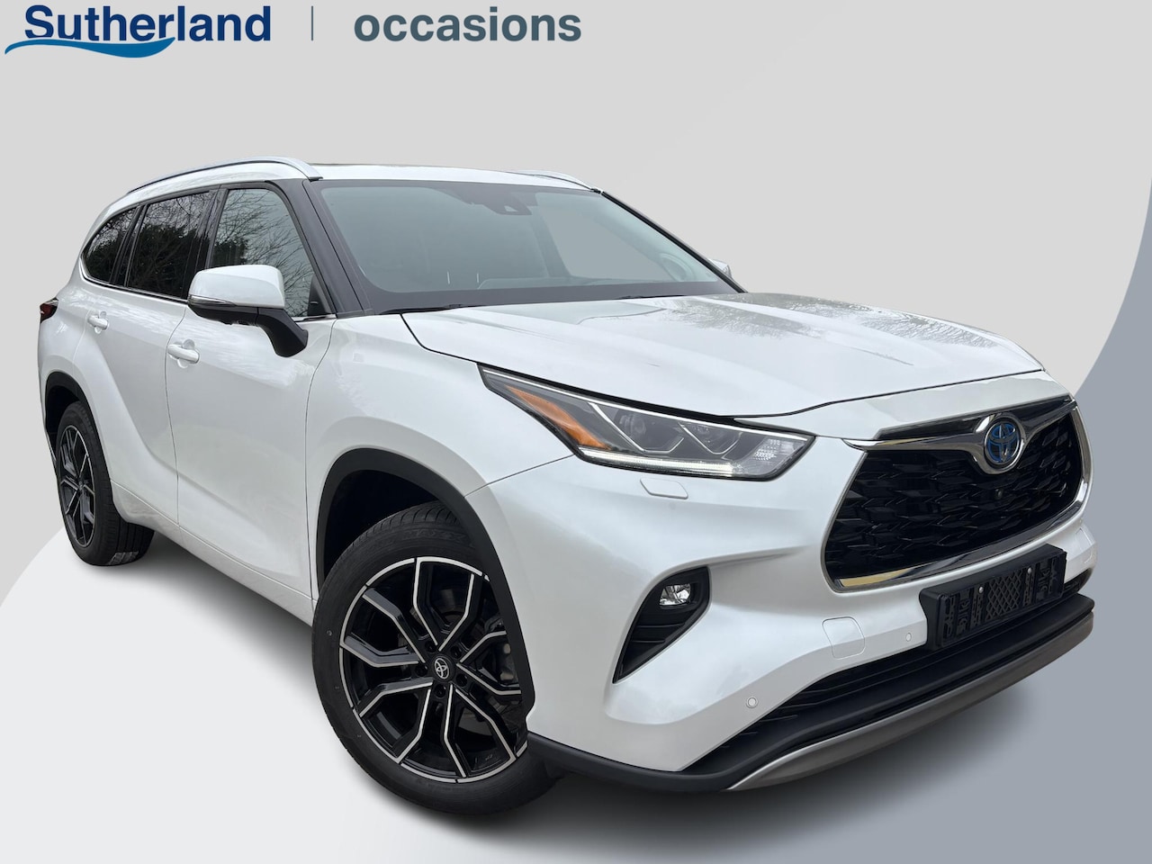 Toyota Highlander - 2.5 AWD Hybrid Premium | 7p |  Panoramadak | 360 graden camera | Platinum Pearl White | Ad - AutoWereld.nl