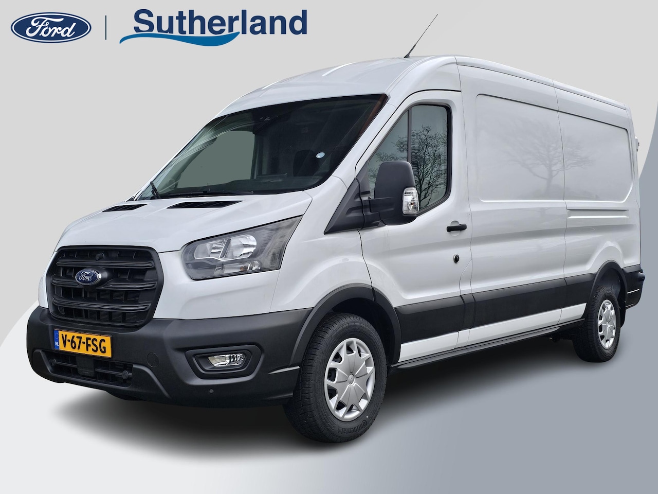 Ford Transit - 350 2.0 TDCI L3H2 Trend 130pk | Safety en Comfort pack | Trekhaak | SYNC 4 Navigatie - AutoWereld.nl