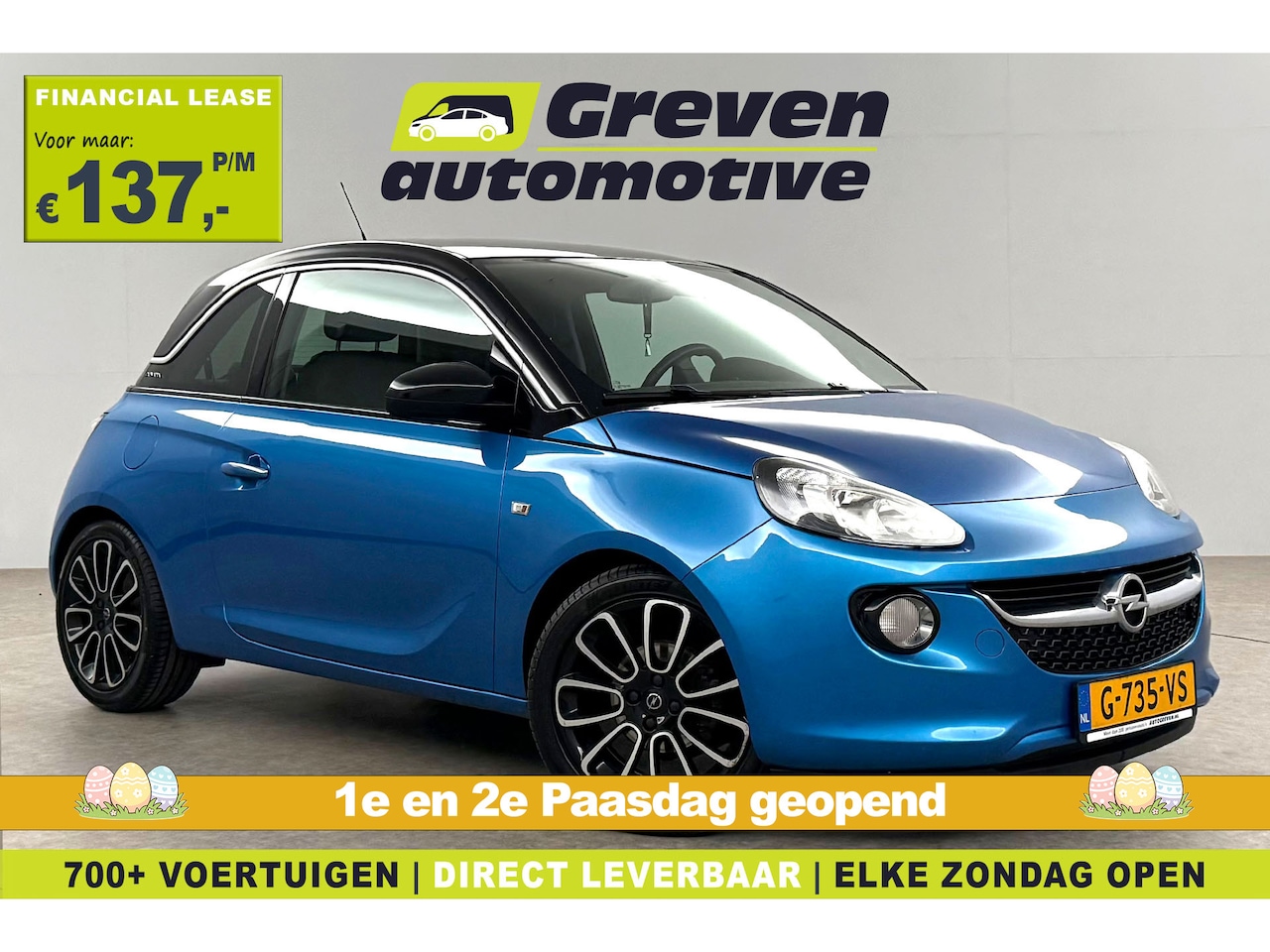 Opel ADAM - 1.4 101PK Glam | Pano | Airco | Cruise | Elektrpakket - AutoWereld.nl
