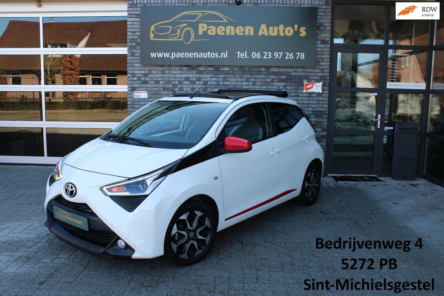 Toyota Aygo - 1.0 VVT-i x-joy cabrio 1.0 VVT-i x-joy cabrio, Camera, Bleutooth, Sideassist, Dealer - AutoWereld.nl