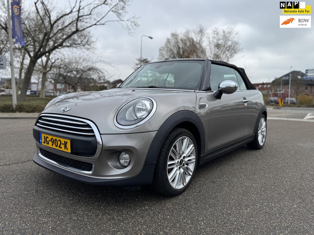 MINI Cabrio - Mini 1.2 One Business / airco / navigatie / cruise.control / pdc / lmv / elek.pakket / his - AutoWereld.nl