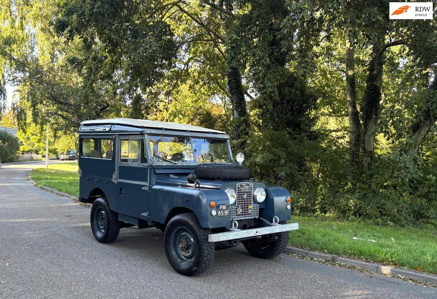 Land Rover 88 - Series I Zeldzame Stationwagon 7 persoons LHD. - AutoWereld.nl