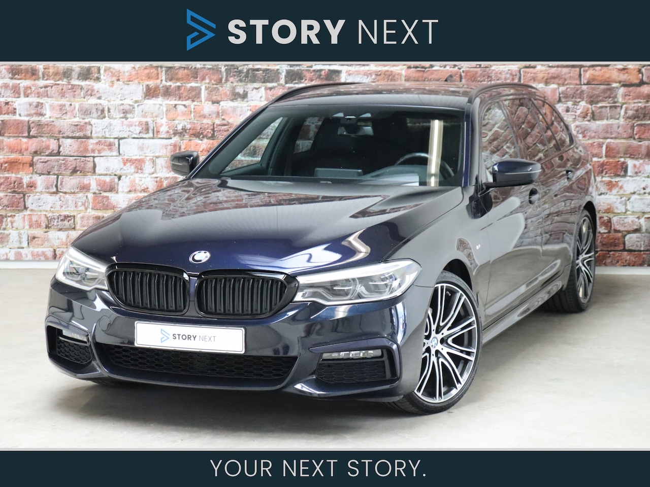 BMW 5-serie Touring - 520i High Executive M Sport Pakket Automaat / Live Cockpit Professional / 20 Inch / Head-U - AutoWereld.nl