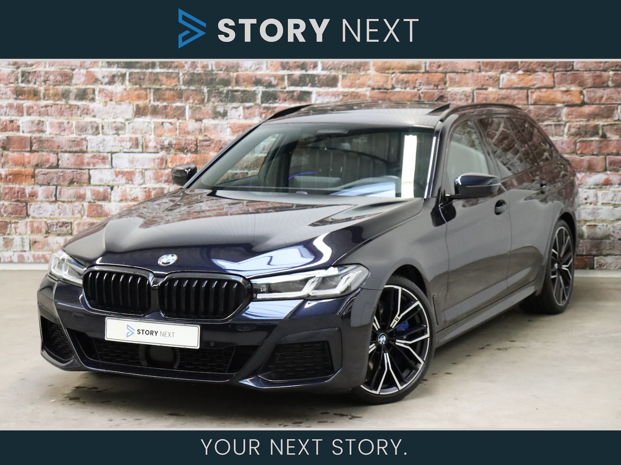 BMW 5-serie Touring - 530d High Executive M Sport Pakket Automaat / Live Cockpit Professional / Panoramadak / Sp - AutoWereld.nl