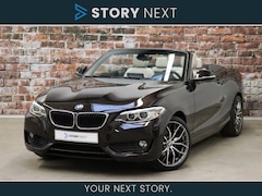 BMW 2-serie Cabrio - 218i High Executive Automaat / Navigatie Professional / Leder / Parkeersensoren / Xenon /