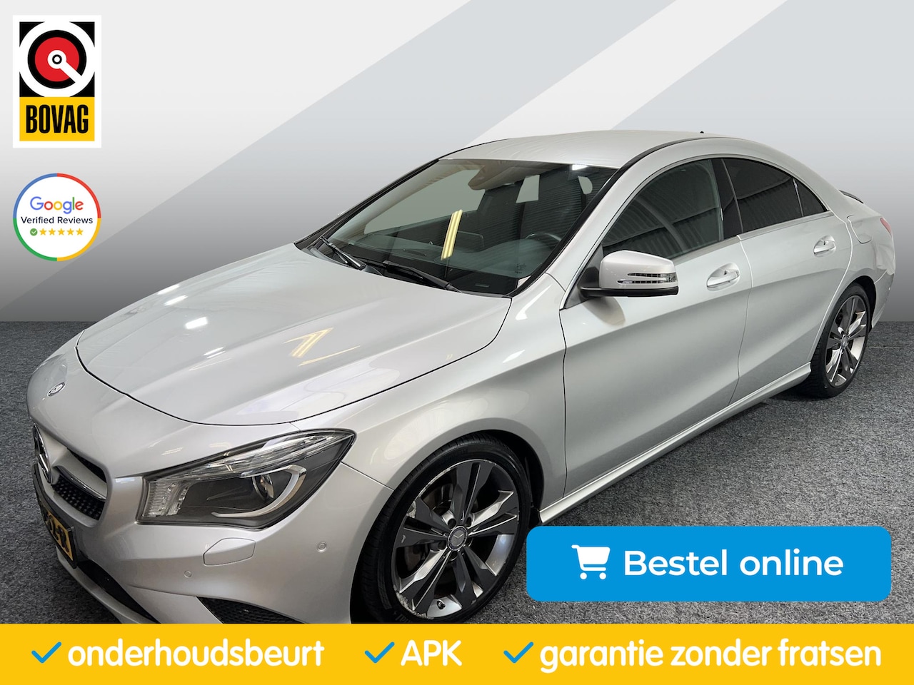 Mercedes-Benz CLA-Klasse - 180 OrangeArt Edition |Cruise-Control|Navi|Bluetooth|Stoelverwarming| Mercedes-Benz CLA-kl - AutoWereld.nl