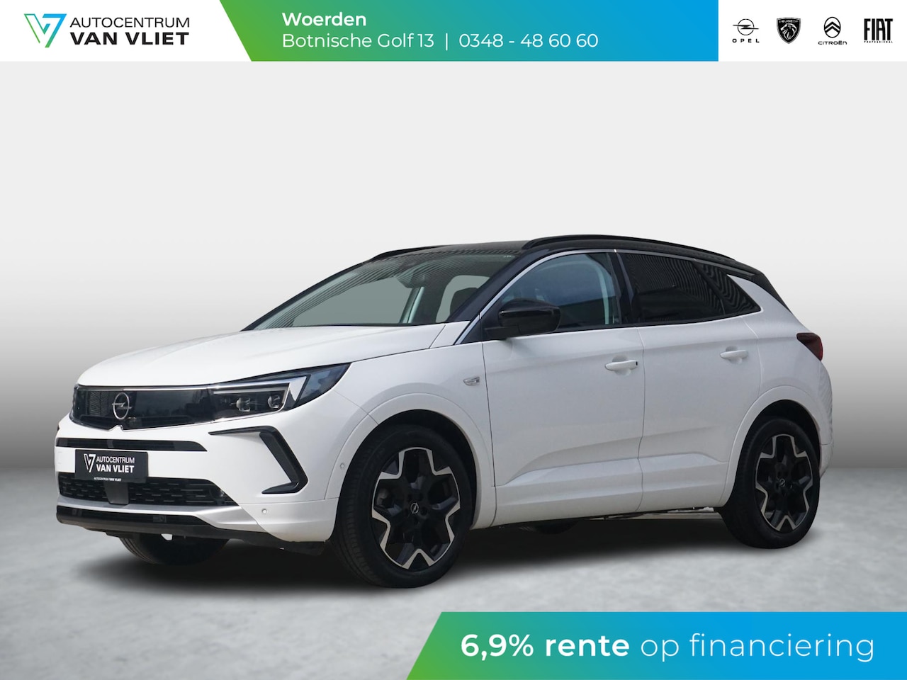 Opel Grandland - 1.2 Turbo Ultimate Leder Alcantara - AutoWereld.nl