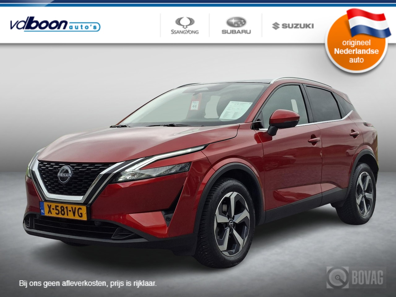 Nissan Qashqai - 1.3 MHEV Xtronic N-Connecta NAVI | PANO DAK | NL-auto | rijklaarprijs !! - AutoWereld.nl