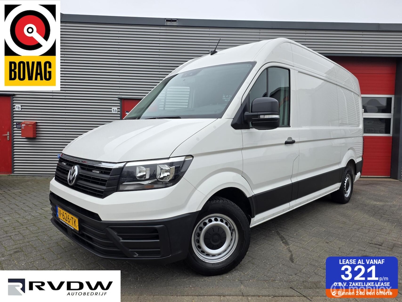 Volkswagen Crafter - Bestel Volkswagen Crafter 35 2.0 TDI L3H3 140PK✅Camera✅standkachel - AutoWereld.nl