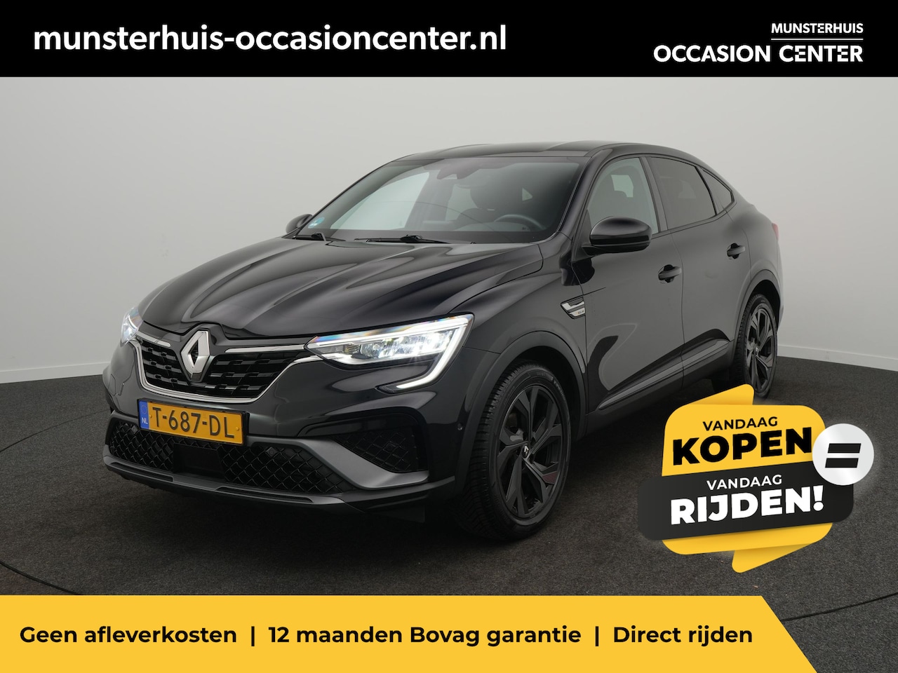 Renault Arkana - 1.3 Mild Hybrid 160 R.S. Line - RIJKLAARPRIJS - All Seasonbanden - Achteruitrijcamera -  A - AutoWereld.nl