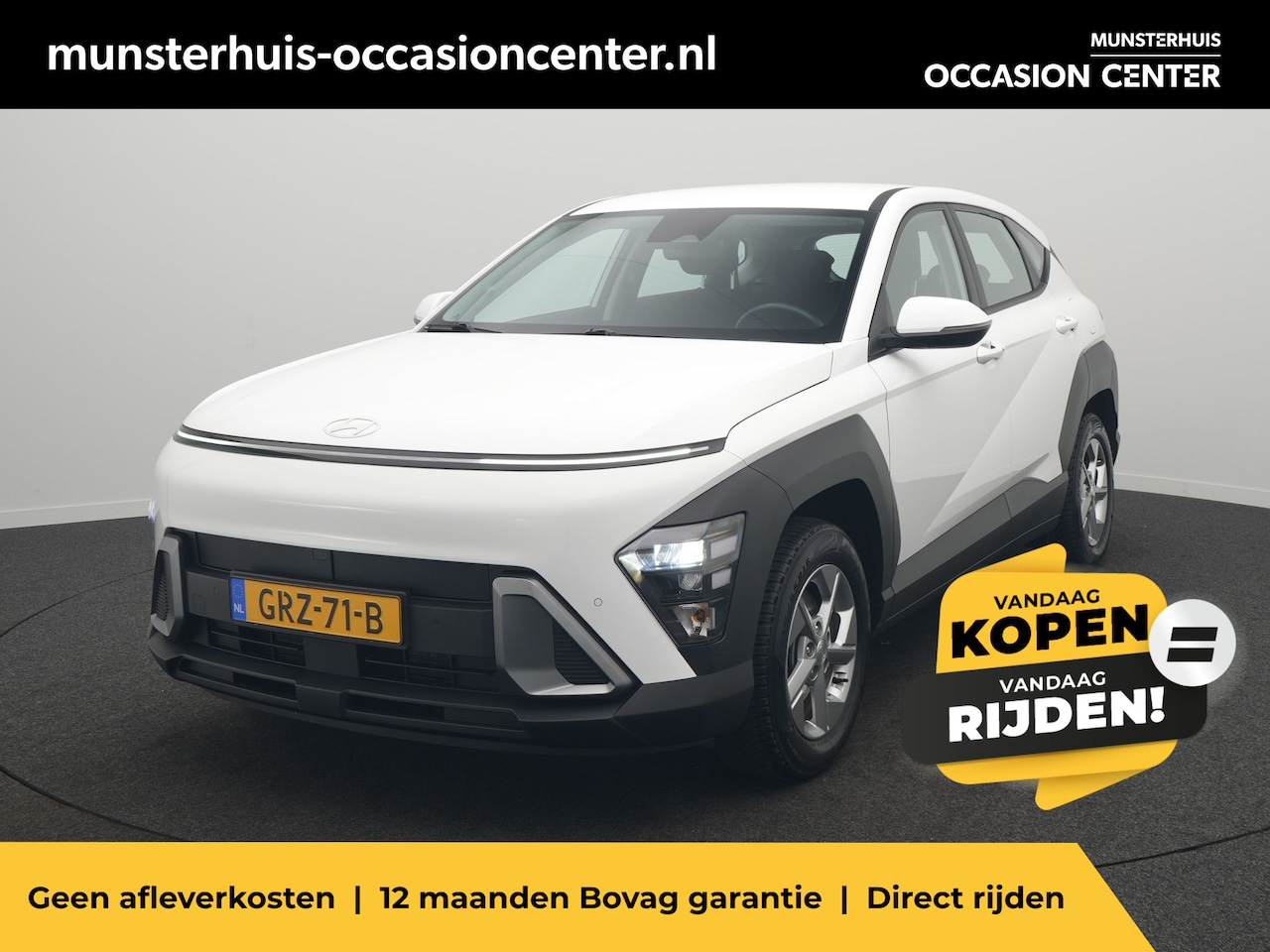 Hyundai Kona - 1.6 GDI HEV Comfort - RIJKLAARPRIJS - All Seasonbanden - Achteruitrijcamera - Adaptive Cru - AutoWereld.nl