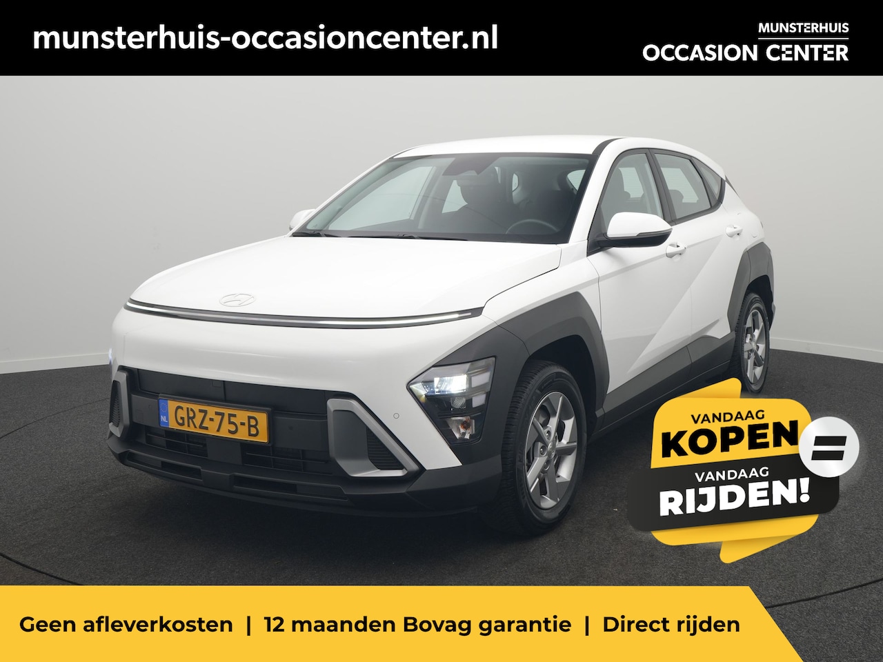 Hyundai Kona - 1.6 GDI HEV Comfort - RIJKLAARPRIJS - All Seasonbanden - Achteruitrijcamera - Adaptive Cru - AutoWereld.nl