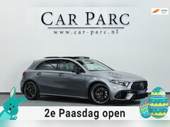 Mercedes-Benz A-klasse - AMG 45 4MATIC+ MULTIBEAM/VIRTUAL/SFEER/PANO/LEER+S.VERWARMING+MEMORY/19" LMV/360 CAM/ACC/1
