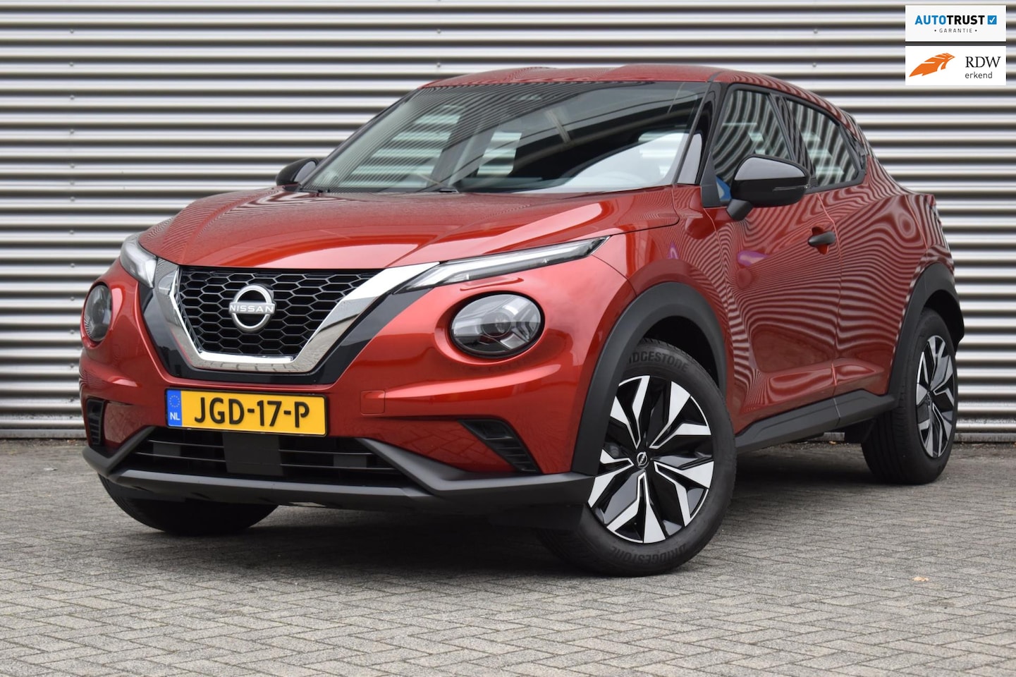 Nissan Juke - 1.0 DIG-T Acenta 1.0 DIG-T Acenta, Airco, Ecc, Cruise, Apple carplay, Camera, Lmv. - AutoWereld.nl