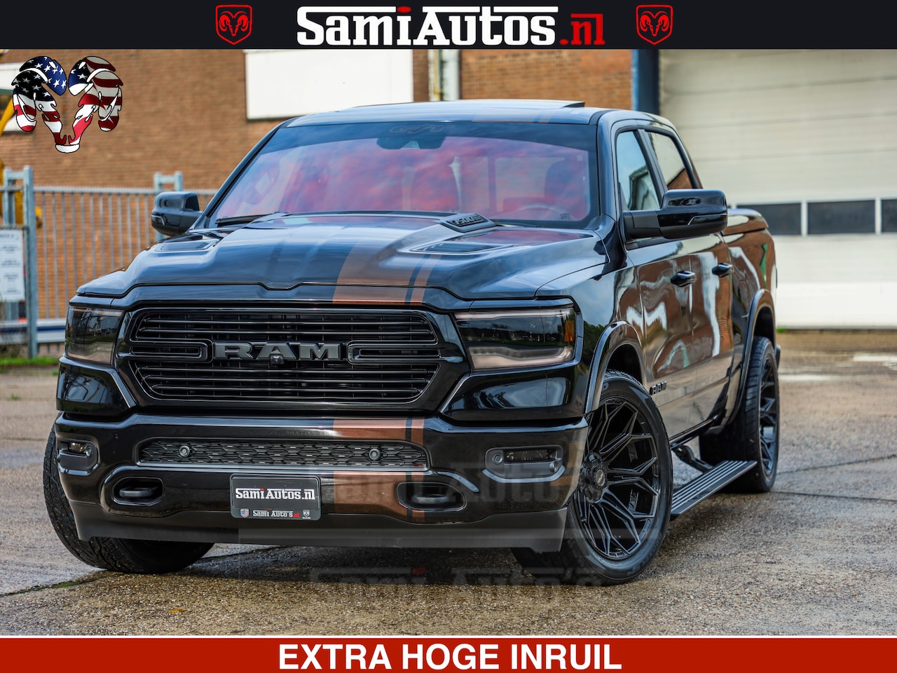 Dodge Ram Pick Up - GT TRX PACK | 5.7 V8 HEMI | STRIPING | LUCHT VERING | ADAPTIVE CRUISE | PANORAMADAK | MEGA - AutoWereld.nl