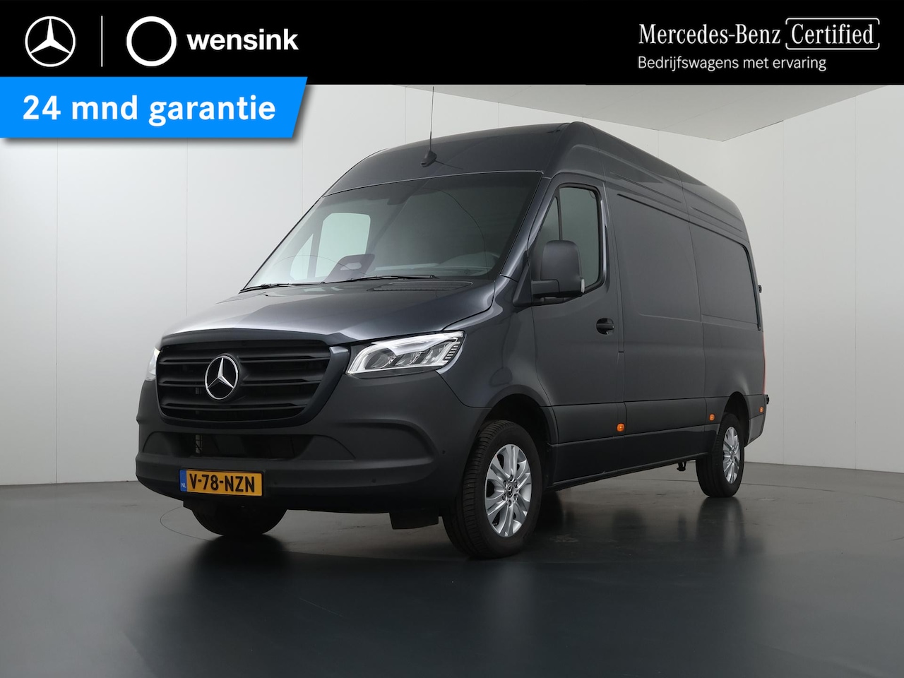 Mercedes-Benz Sprinter - 319 CDI 190 PK | L2 H2 | AUTOMAAT | PRO | LED | KUNSTLEDER ZWART BEKLEDING | CAMERA | BETI - AutoWereld.nl