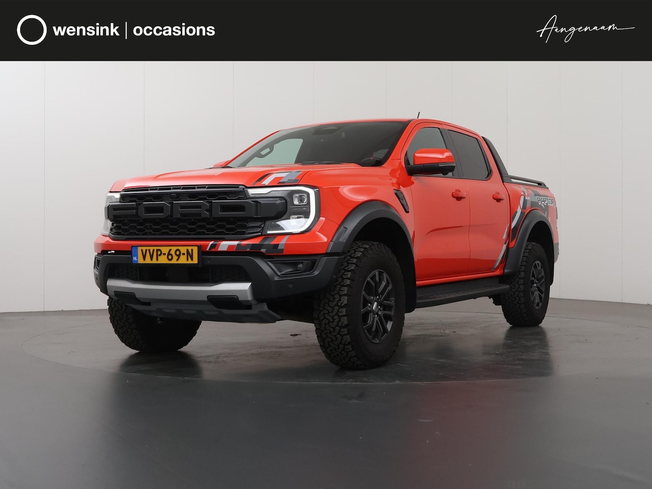 Ford Ranger Raptor - 3.0 DOUBLE CAB | ECOBOOST | | LEDEREN BEKLKEDING | 360° CAMERA | TREKHAAK | ADAPTIVE CRUIS - AutoWereld.nl