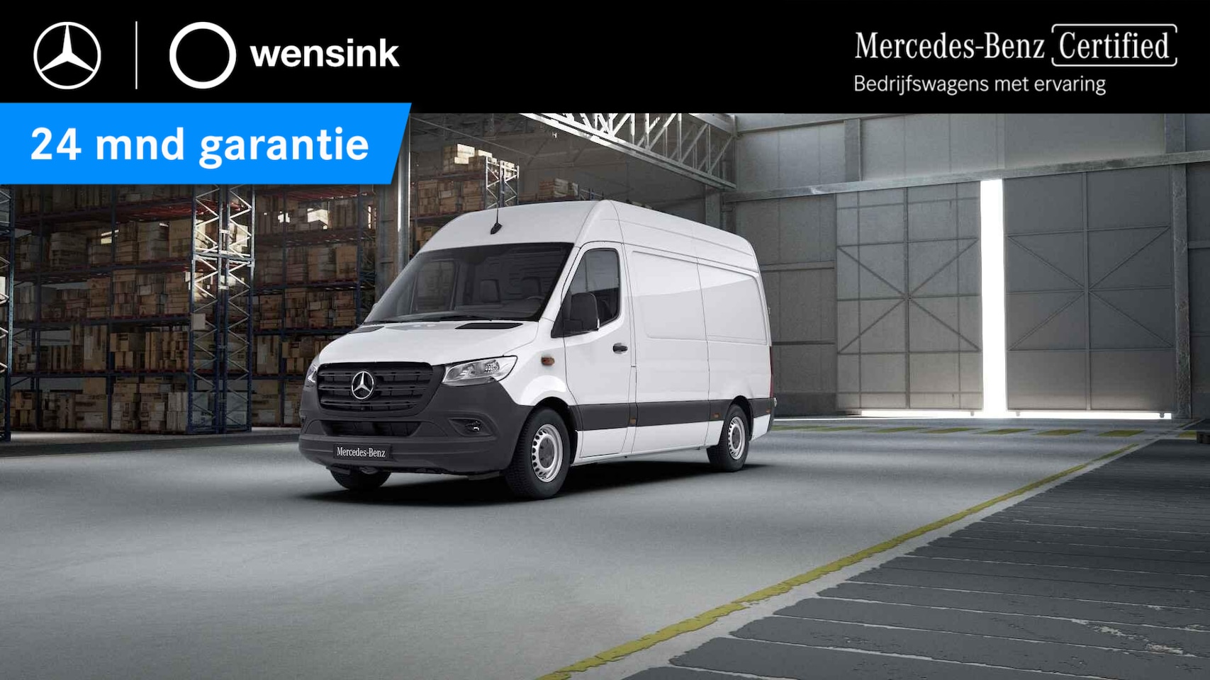 Mercedes-Benz Sprinter - 317 CDI | L2 H2 | AUT. | PRO | W73 BREDE ACHTEROPSTAP | LAADRUIMTE PAKKET | AIRCO | CRUISE - AutoWereld.nl
