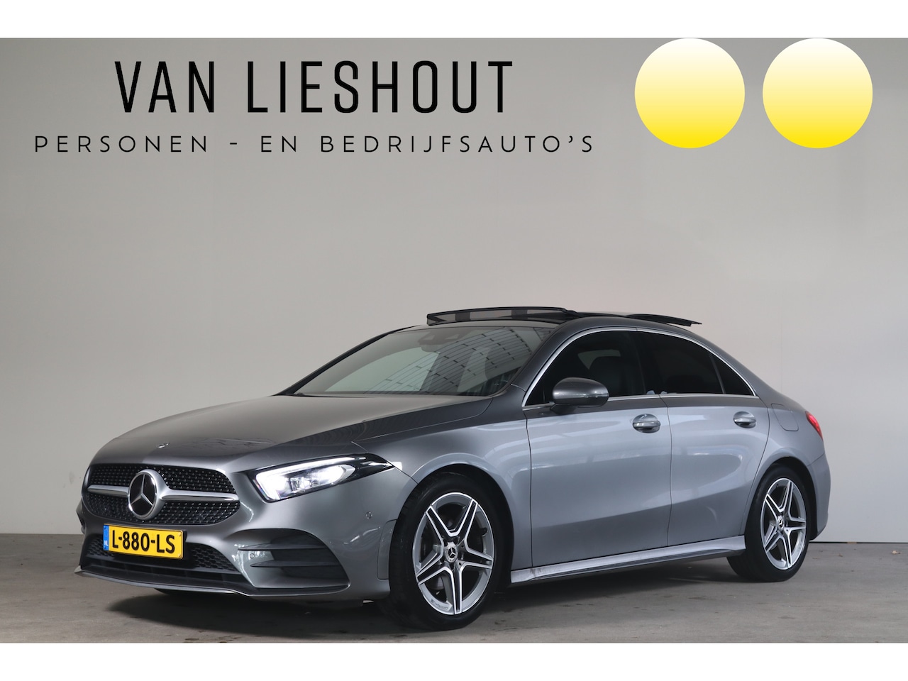 Mercedes-Benz A-klasse - 200 Business Solution AMG NL- Auto!! Adap.Cruise I Sfeer-Verl. I Matrix Koplampen -- 2e PA - AutoWereld.nl