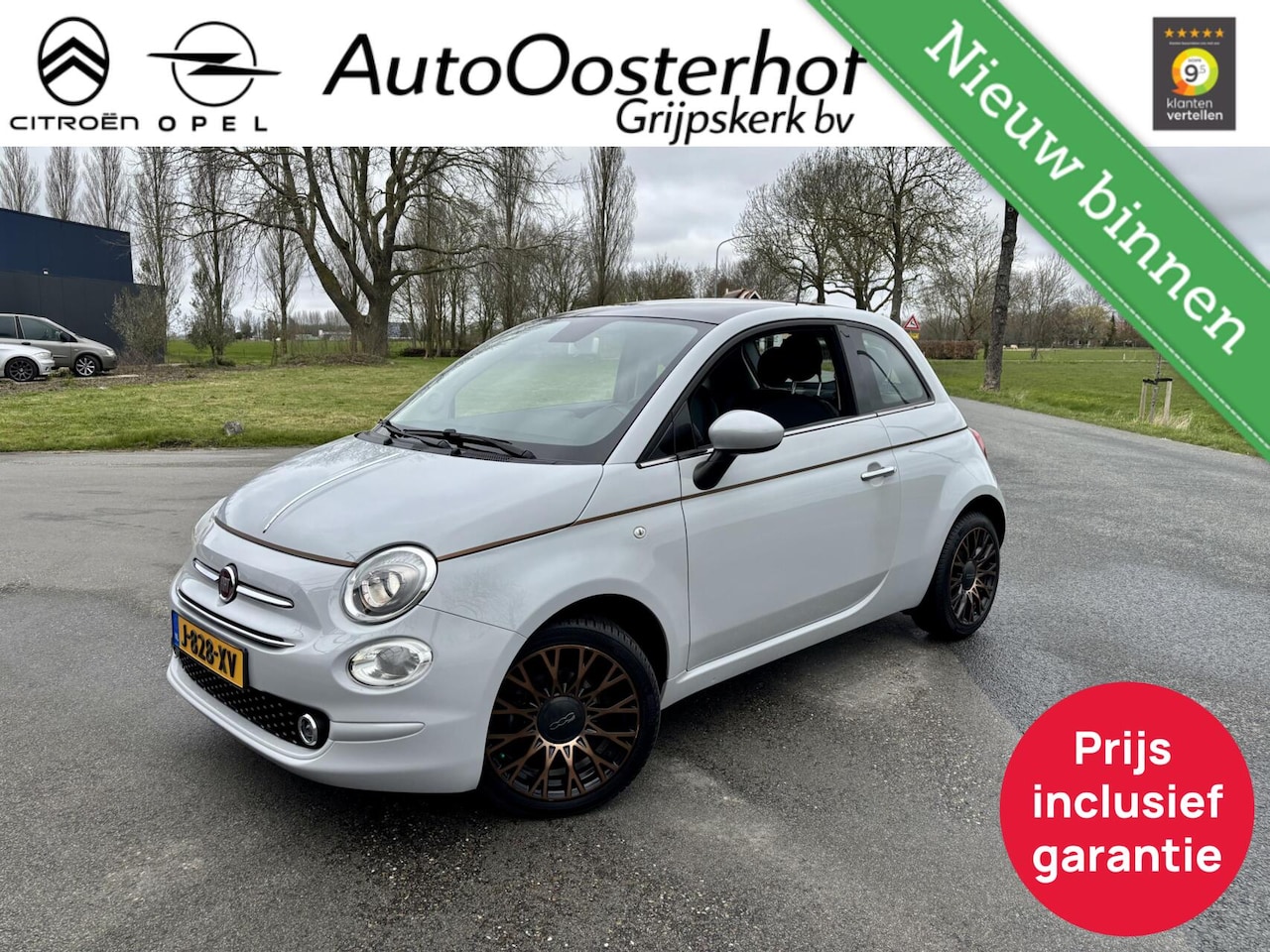 Fiat 500 - 1.2 4cil 69pk Collezione UNIEK All-in Prijs - AutoWereld.nl
