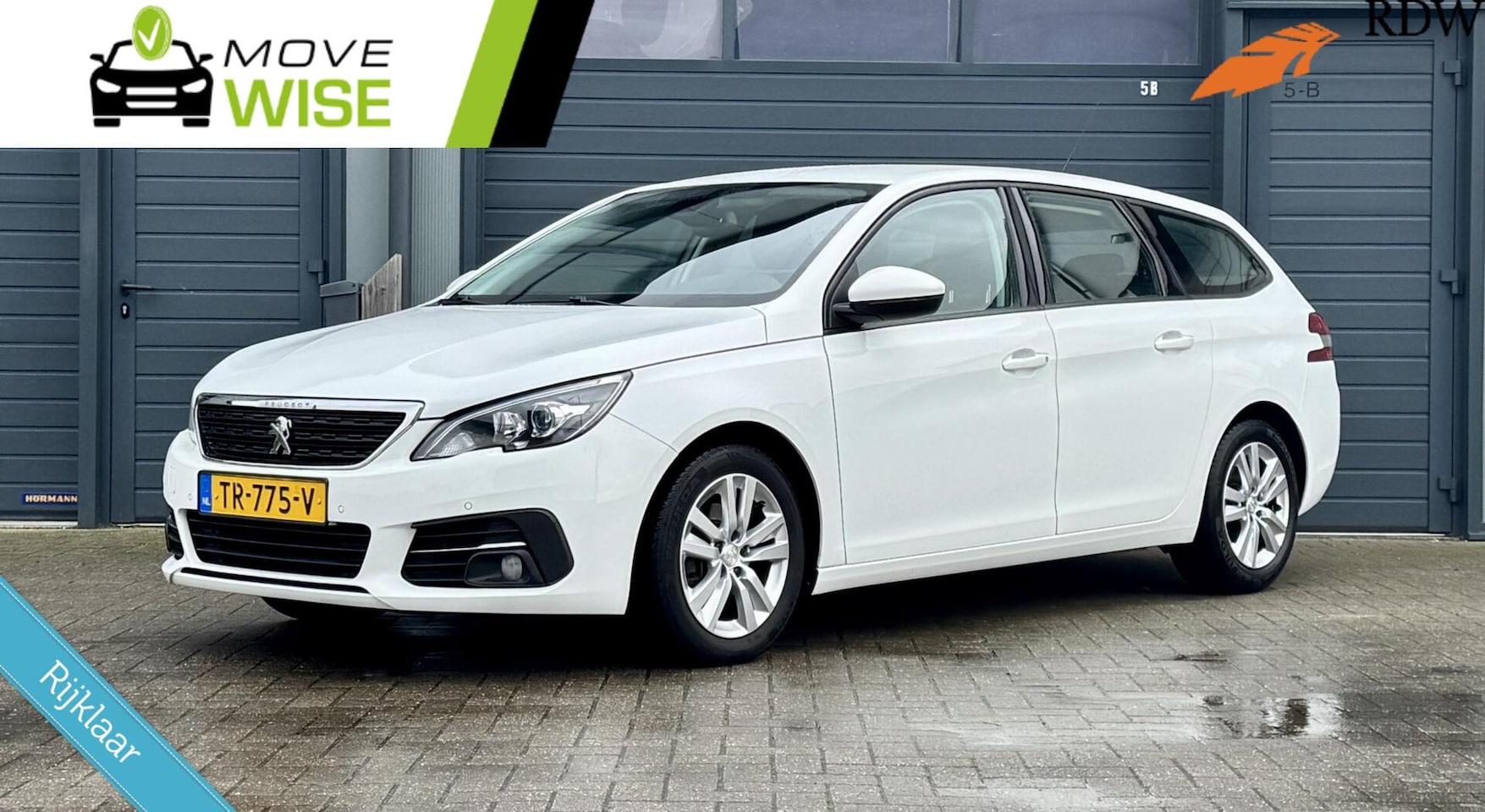 Peugeot 308 SW - 1.2 - 130pk Allure | Facelift | Lage KM NAP | VOL AUTOMAAT | Trekhaak | Camera | - AutoWereld.nl