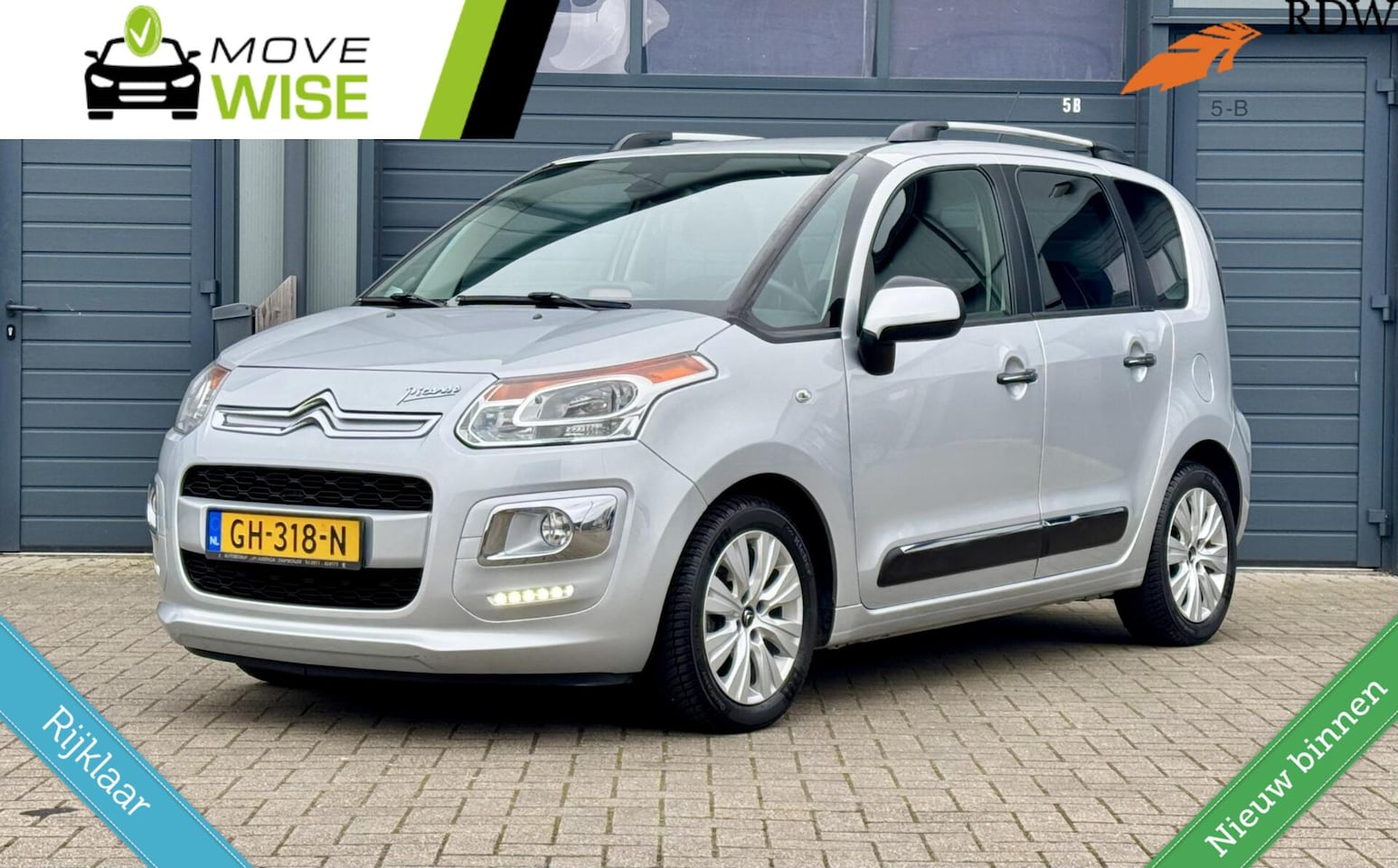 Citroën C3 Picasso - 1.6-120pk Exclusive | AUTOMAAT | LAGE KM NAP | Trekhaak | Cruise | Rijklaar | - AutoWereld.nl