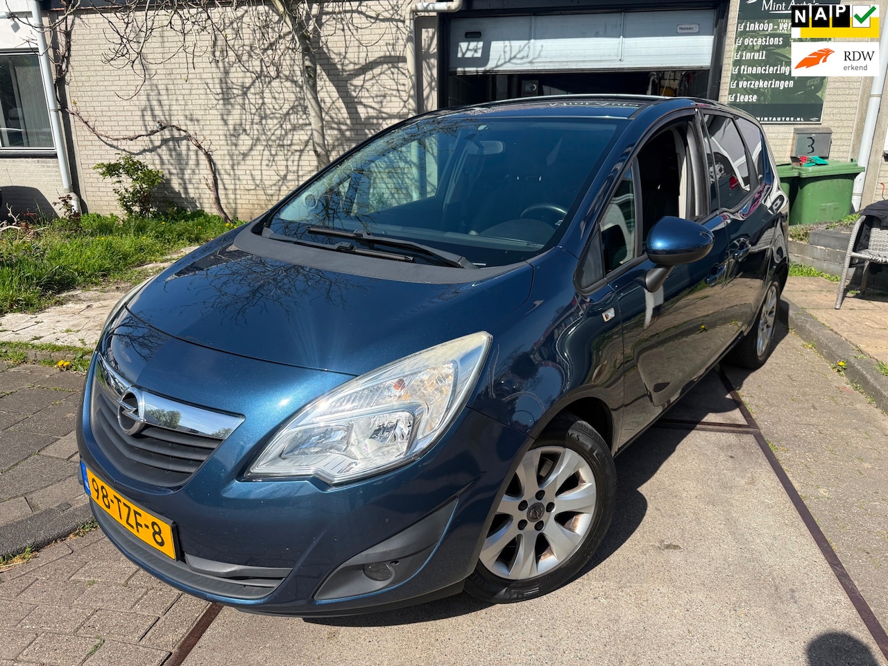 Opel Meriva - 1.4 Turbo Anniversary Edition Apk/6.Bak/Boekjes - AutoWereld.nl