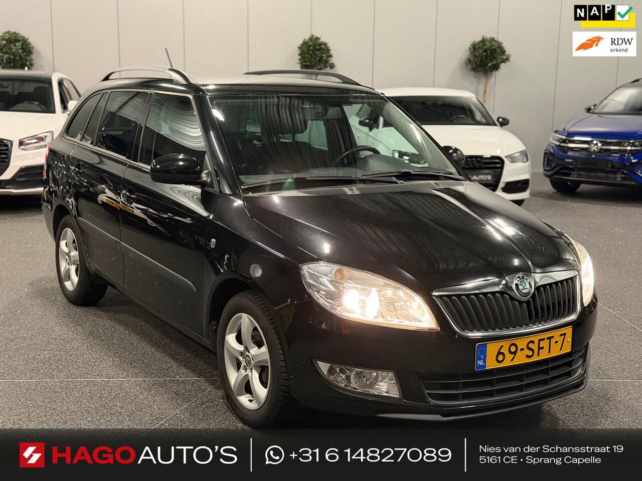 Skoda Fabia Combi - 1.2 TSI Tour NAVI/AIRCO/CRUISE/PDC/MULTIMEDIA/1-JAAR-APK - AutoWereld.nl