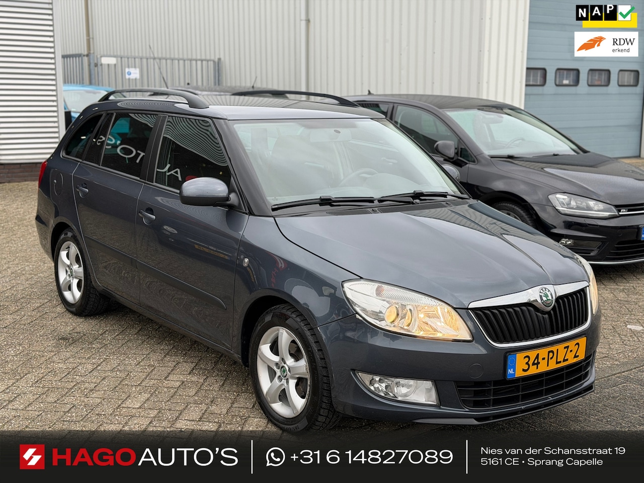 Skoda Fabia Combi - 1.2 TDI Greenline AIRCO/CRUISE/TREKHAAK/MULTIMEDIA - AutoWereld.nl