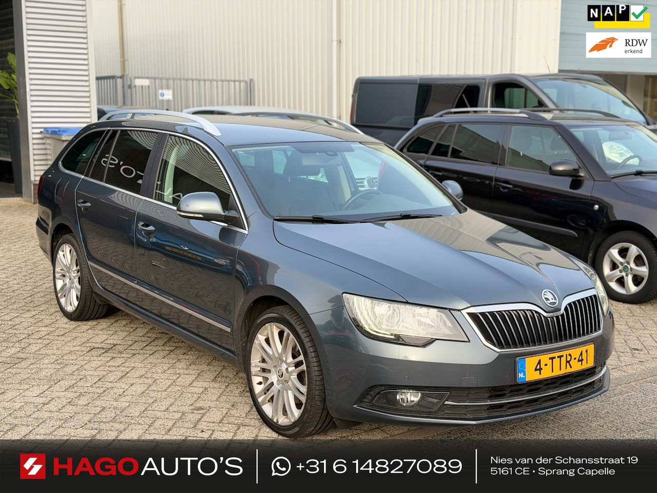 Skoda Superb Combi - 1.8 TSI Ambition Business DSG/BI-XENON/NAVI/CRUISE/PDC/CLIMATE/€5.990-NETTO - AutoWereld.nl