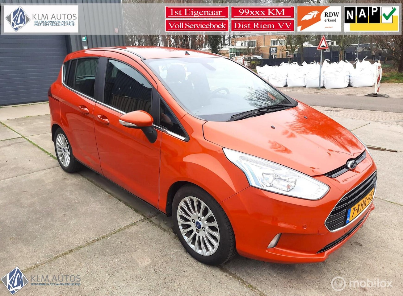 Ford B-Max - 1.0 EcoBoost Titanium/1eignr/Vol onderhd/DIST VV - AutoWereld.nl