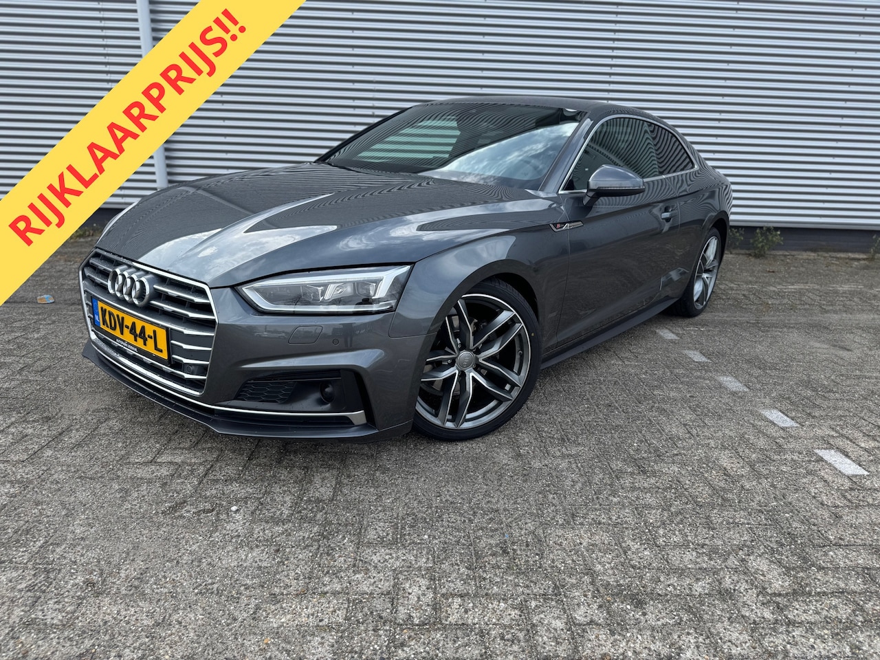 Audi A5 Coupé - 40 TFSI Design Pro Line S-Line,Navigatie,Xenon/LED,Parkeerhulp,Sportstoelen - AutoWereld.nl