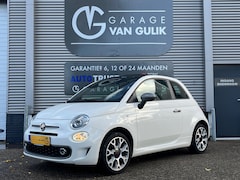 Fiat 500 - 1.2 Cabrio 69PK Trekhaak, CarPlay, Airco, Cruise, Isofix, ElektrRamen+Spiegels, Pdc, Led,