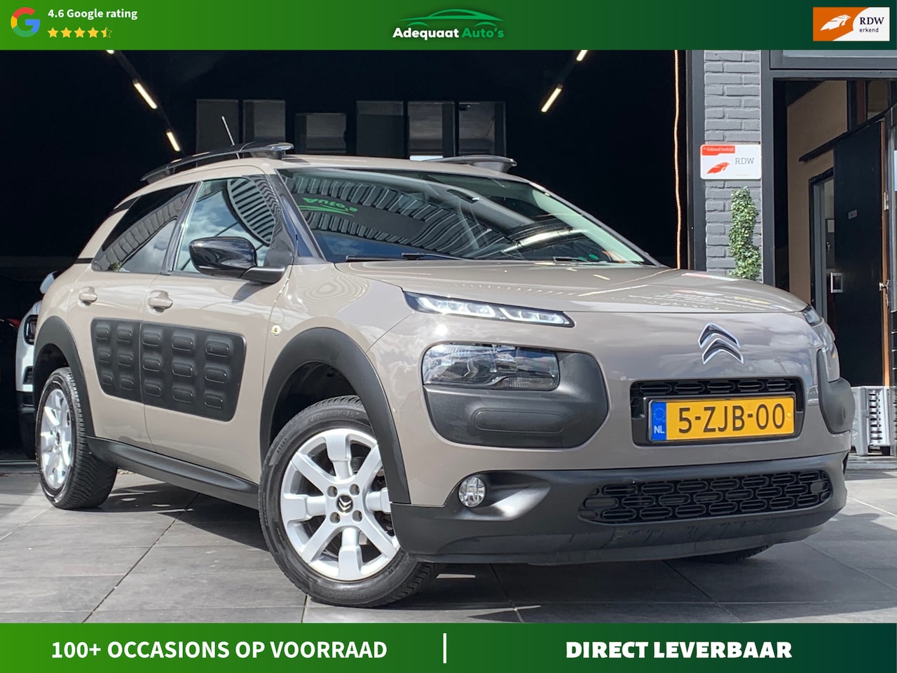 Citroën C4 Cactus - 1.2 VTi Shine|Camera|Cruise|PDC|NAP|NAVI - AutoWereld.nl